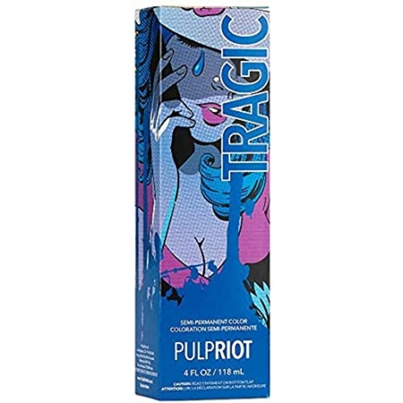 Pulp Riot Tragic Blue Hair Dye Vegan/Cruelty Free - Picture 1 of 2